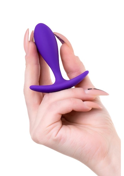 Ada Marketing 50 Ml Anal Kayganlaştırıcı Jel Ve Mor Silikon Plug Seti