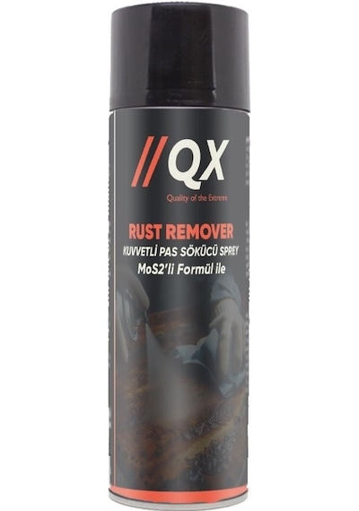 Qx Mos2'li Kuvvetli Pas Sökücü Sprey 400 Ml