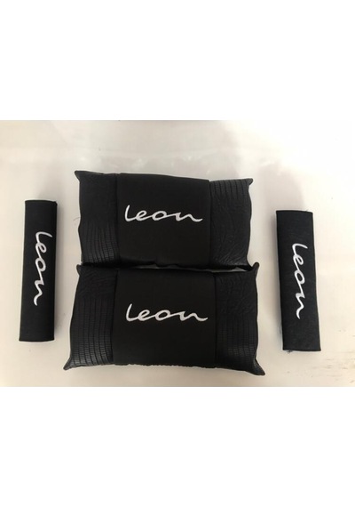 Seat Mk4 Yeni Leon Nakışlı Deri 1 Çift Boyun Yastık ve Kemer Pedi (510796400)