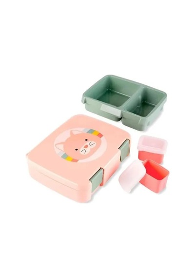 Skip Hop Spark Style Bento Beslenme Kutusu Kedi Şeffaf