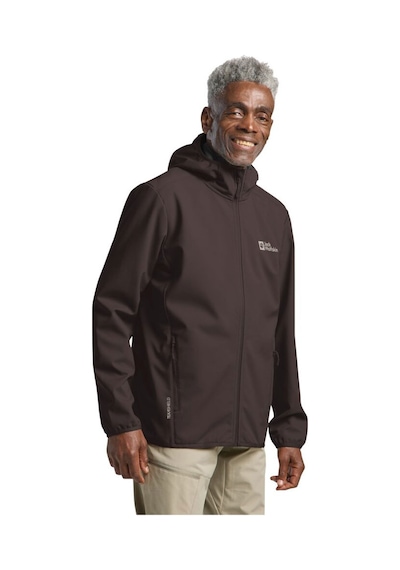 Jack Wolfskin Bornberg Hoody M Softshell 1307471-d0108 Siyah