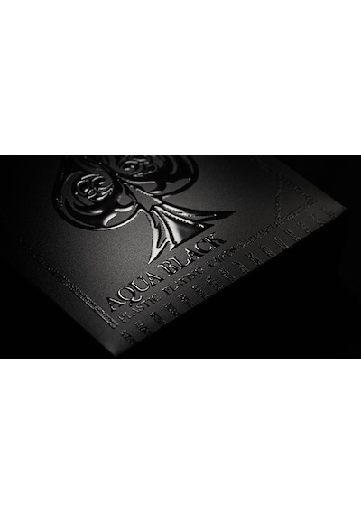 Mpc Aqua Black Invisible Premium Oyun Kağıdı İskambil Kartları Destesi