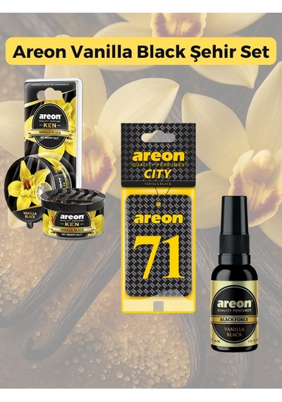 Areon Vanilla Black Şehir Set-71