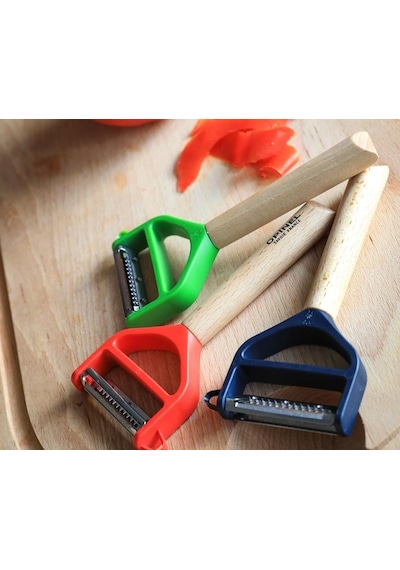 Opinel Kamp  T-duo Ahşap Saplı Meyve-sebze Soyacağı 1