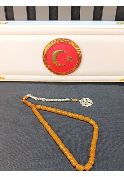 Sıkma Çubuk Kehribar Tesbih 94711346