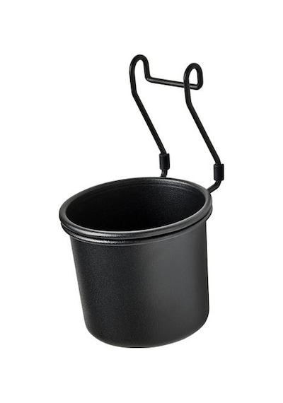 Kaşıklık  Çatal Kaşıklık Bıçaklık Ikea 14x16 Cm Siyah Renk Asılı