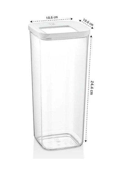6'lı 1700 Ml Saklama Kabı Seti Kapaklı Şeffaf Gıda Erzak Saklama Kutusu Diğer