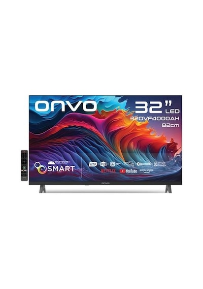 Onvo 32OVF4000AH Frameless HD 32" 82 Ekran Uydu Alıcılı Android Smart LED TV