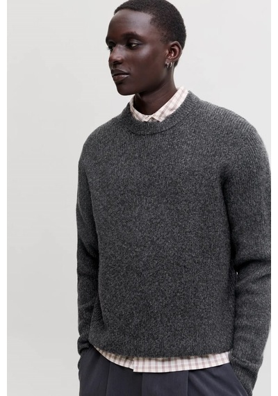Jack & Jones Jorfrederiksberg Erkek Kazak Siyah