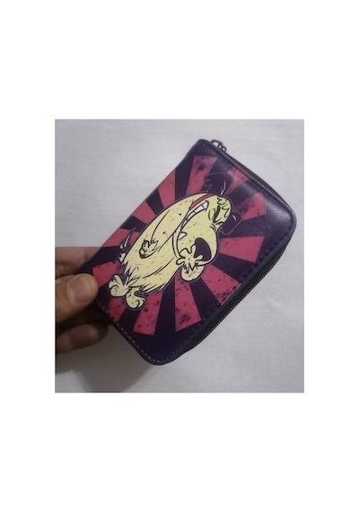 Owlbag Company Owl Bag Sevimli Köpek Değerli Desenli Tasarım Suni Deri Cüzdan Çok Renkli