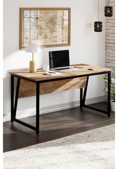 Ms2 Çalışma Masası,ofis Masası - 70x140 Cm - Çam Ms2 - 140 - Çam