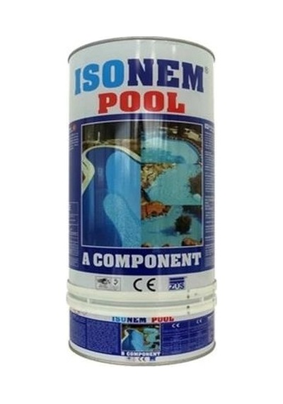 Mavi İki Bileşenli Havuz Boyası 4.5 Kg Set 0.3