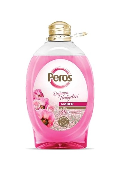 Peros Doğanın Hediyeleri Amber & Gül Sıvı Sabun 3000 G