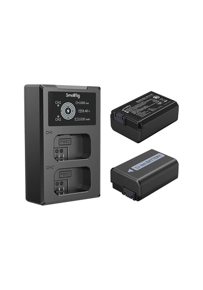 Smallrig 3818 Np-fw50 Batarya Ve Şarj Cihazı Kiti