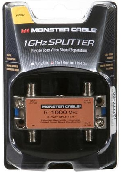 Monster Uydu Kablosu CogAltıci Adaptörü 1 Ghz