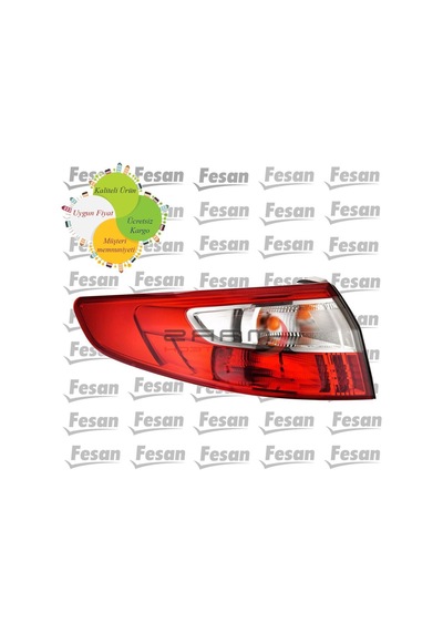 Renault Fluence Sağ Arka Stop Lambası Dış Ünite 2010--2015 N11.20567