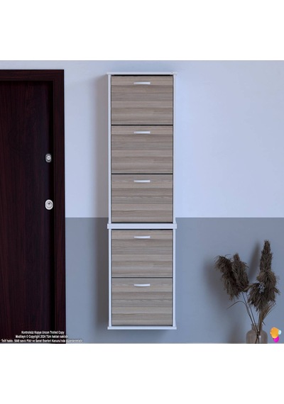 Eliusta Porta 10 Bölmeli Ayakkabılık Cordoba 52 Cm Genişlikte 52x193x26 Cm Duvara Monte Ayakkabılık Cordoba Eliusta Porta 10 Bölmeli Ayakkabılık Cordoba 52 Cm Genişlikte 52x193x26 Cm Duvara Monte Ayakkabılık Cordoba