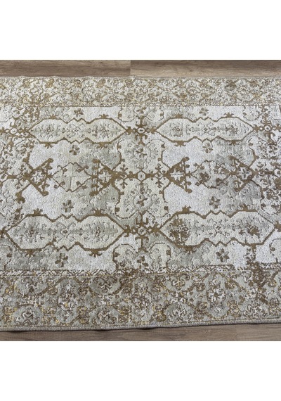Hoom Rugs Arkaik Plz 02 Kahve Etnik Renkli Vintage Makine Halısı Çok Renkli