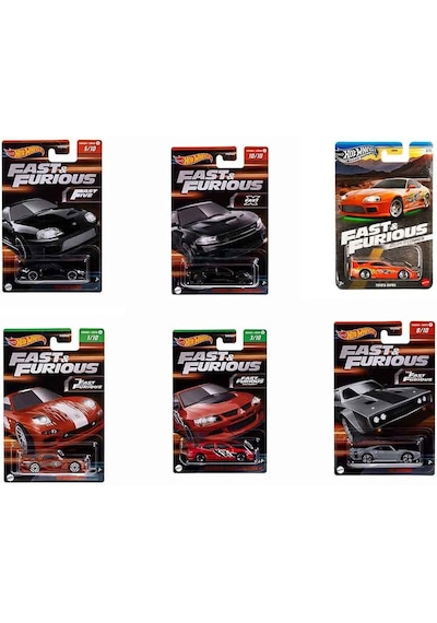 Hot Wheels Fast & Furious Temalı Arabalar Hnr88 Diğer