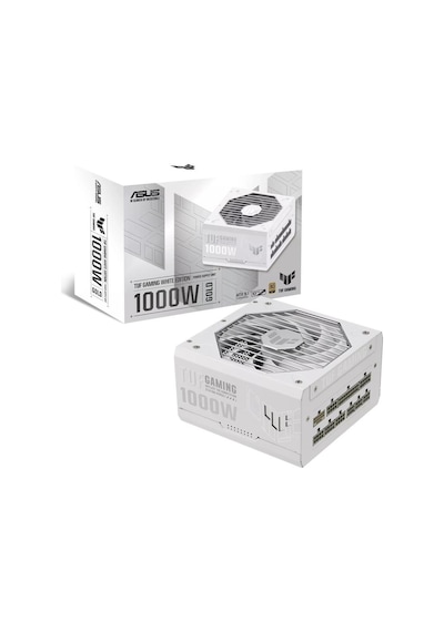 Asus TUF Gaming 1000W 80+ Tam Modüler Güç Kaynağı Beyaz