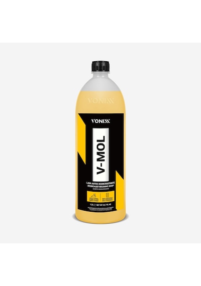 Vonixx V-mol Güçlü Alkali Oto Şampuanı Çamur & Yağ Sökücü Ağır Kir Temizleyici - 500 Ml