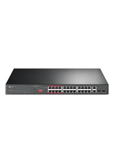 Tp-link Tl-sl1226p 24-port 10/100 Mbps + 2-port Gigabit Swit. 2-sfp 24-port 250w