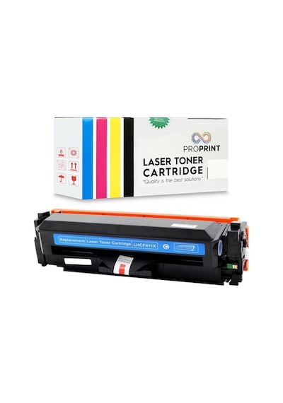 Proprint Hp 410X Cf411X Mavi Uyumlu Toner 5000 Sayfa M477Fnw