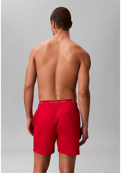 Calvin Klein Erkek Normal Kesim Hızlı Kuruyan Kumaşlı Kırmızı Deniz Şortu-15867