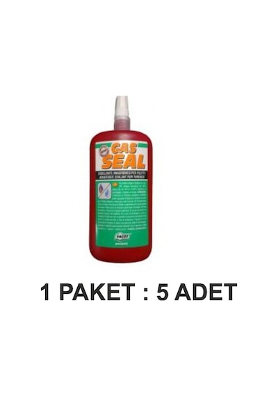 Gas Seal 250 Ml Sıvı Macun Yoğun Paket 5 Li