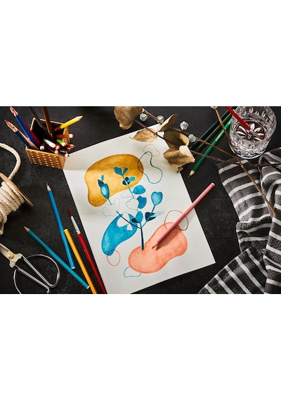 Stabilo Aquacolor Arty - Kuru Boya Kalemi - 12'li Paket - Çeşitli Diğer