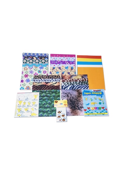 Hayal Origami Kağıt Seti Karışık 100 Lü Paket -