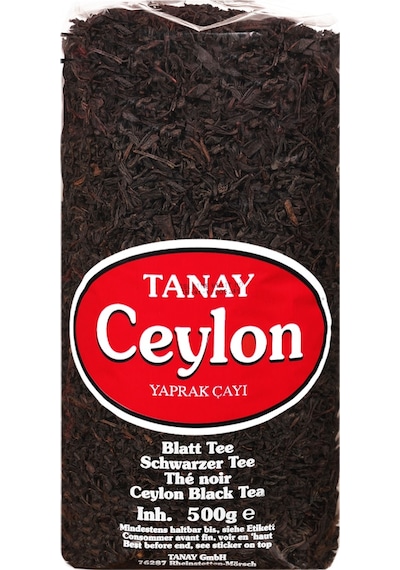 Tanay Ceylon Siyah Dökme Çay 500 G