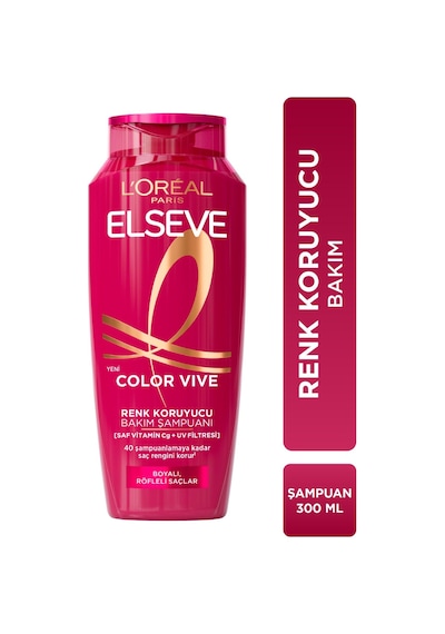 ELSEVE Color Vive Renk Koruyucu Bakım Şampuanı  300 ml