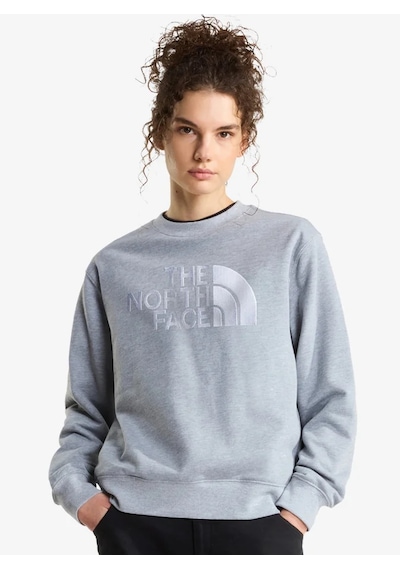 The North Face Nf0a8fxd-cqo Essential Terry Simple Dome Relaxe Kadın Sweatshirt Gri
