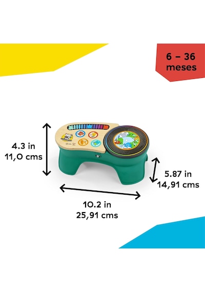 Baby Einstein Hape Dj Discovery Müzikli Oyuncak Pikap, 6 Aylık Ve Daha Büyük Bebekler İçin