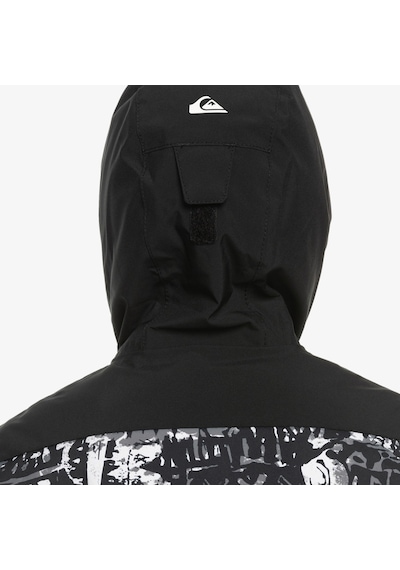 Quiksilver Quıksılver Mıssıon Prınted Block Çocuk Snowboard Montu Siyah