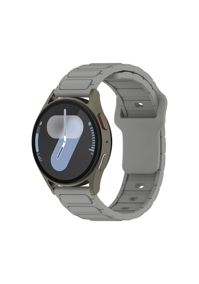 Huawei Gt2 46mm İle Uyumlu Cns Krd-132 22mm Silikon Kordon Strap Kayış - Beyaz Çok Renkli