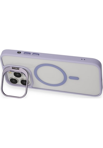 Joko iPhone 15 Pro Max Kılıf Roblox Lens Magsafe Standlı Kapak - Glblseme - 17 Derin Mor