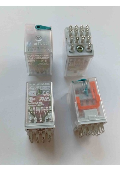 R4-2014-23-1060wtlg 60v 6a 4c Relpol Güç Röle 2 Adet