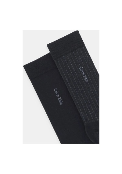 Calvın Kleın Unisex Marka Logolu Günlük Kullanıma Uygun Siyah Çorap C701235970 001