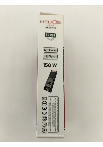 Hs-3405 Şerit Let Trafosu 12,5amper 150w 12v