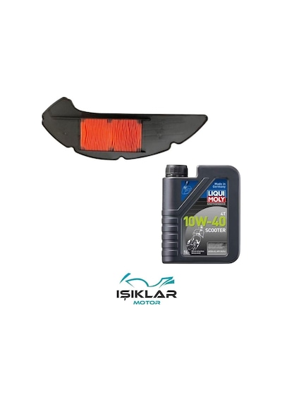 Yamaha Nmax 125-155 Liqui Moly Yağ Ve Hava Filtre Bakım Seti Bs0023