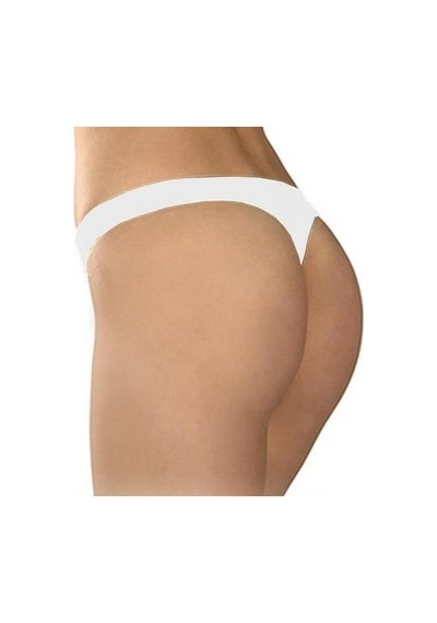 3 Adet Elite Life Bayan String Tanga Slip Külot 820 Beyaz