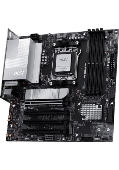 Msı Pro B850m-p Wıfı Am5 Ddr5 Matx Anakart