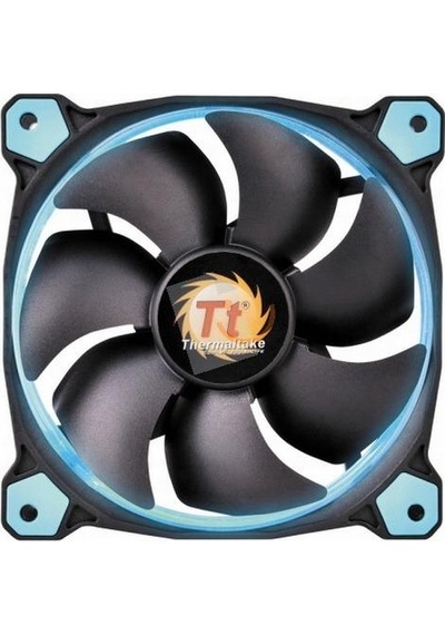 Thermaltake Cl F038 Pl12Bu A Riing 120Mm Mavi Ledli Kasa Fanı