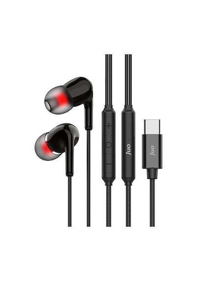 Juo Type-c Mikrofonlu Kablolu Kulak İçi Kulaklık Dac Çip Destekli Enc Gürültü Engelleme Diğer