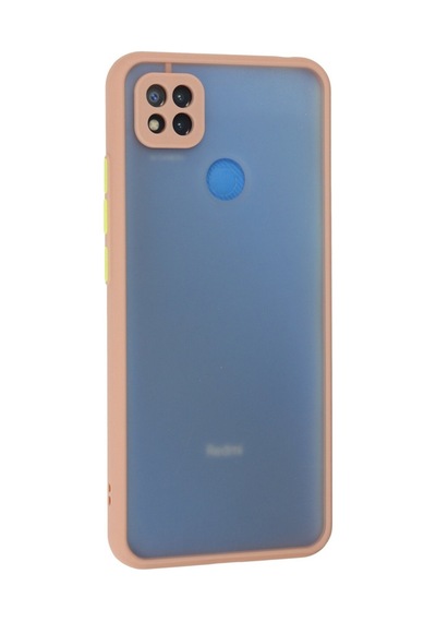Redmi 9c Kılıf Montreal Silikon Kapak - Pembe Bz8683140200954