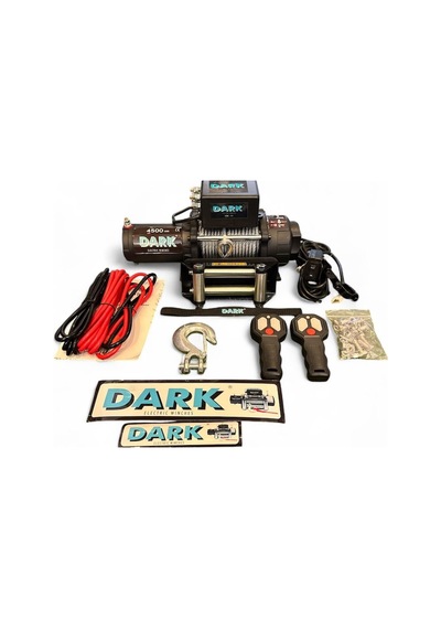 Dark Vinç 4500lb Çelik Halatlı 12v Atv-utv Vinç Tambur