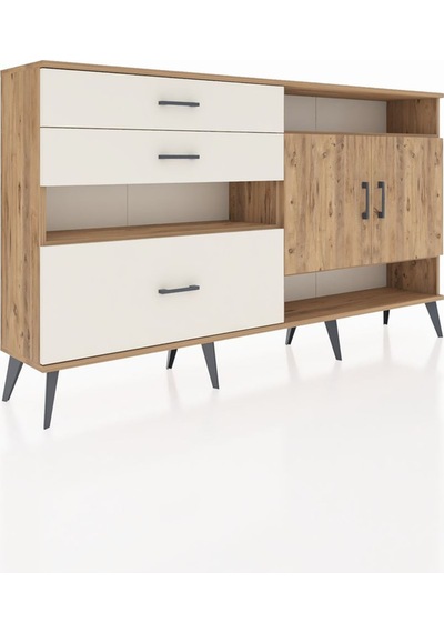 Arges Konsol 4 Raflı 3 Çekmeceli 2 Kapaklı 176x30x99 Çam-çam/ayta Çam-çam/aytaşı Arges Konsol 4 Raflı 3 Çekmeceli 2 Kapaklı 176x30x99 Çam-çam/ayta Çam-çam/aytaşı