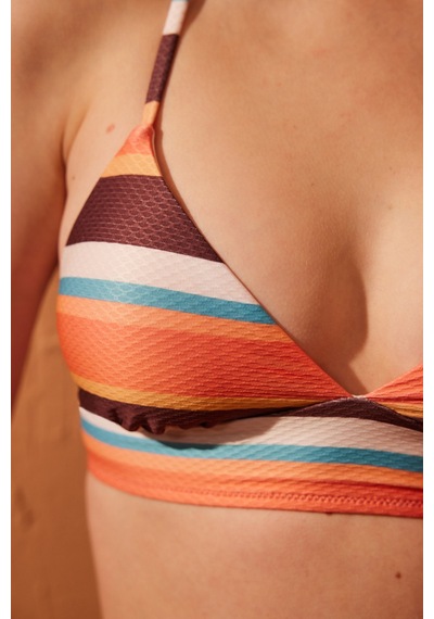 Penti Brisa Bralet Çizgili Bikini Üstü